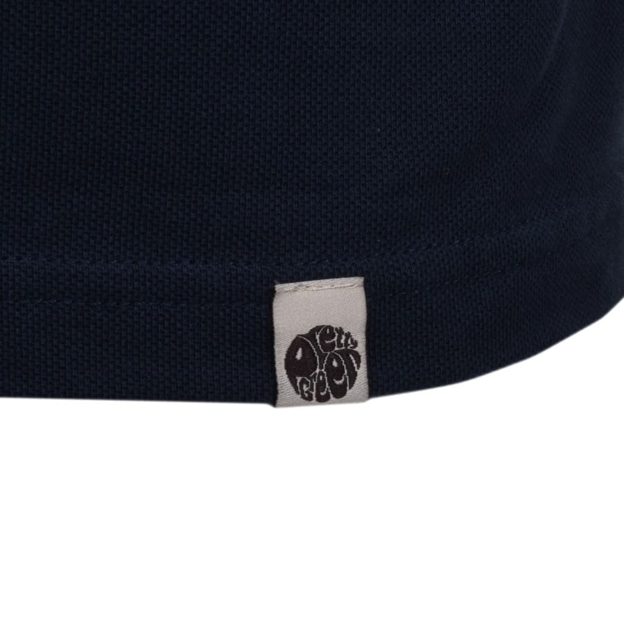 Alternative Image for ProductPretty Green Tipped Polo T Shirt Black3